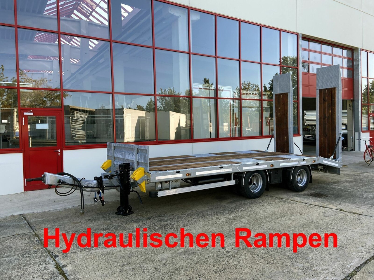Möslein 21 t Tandemtieflader, hydr. Rampen, NEU - Низькорамна платформа причіп: фото 2 Möslein 21 t Tandemtieflader, hydr. Rampen, NEU - Низькорамна платформа причіп: фото 2