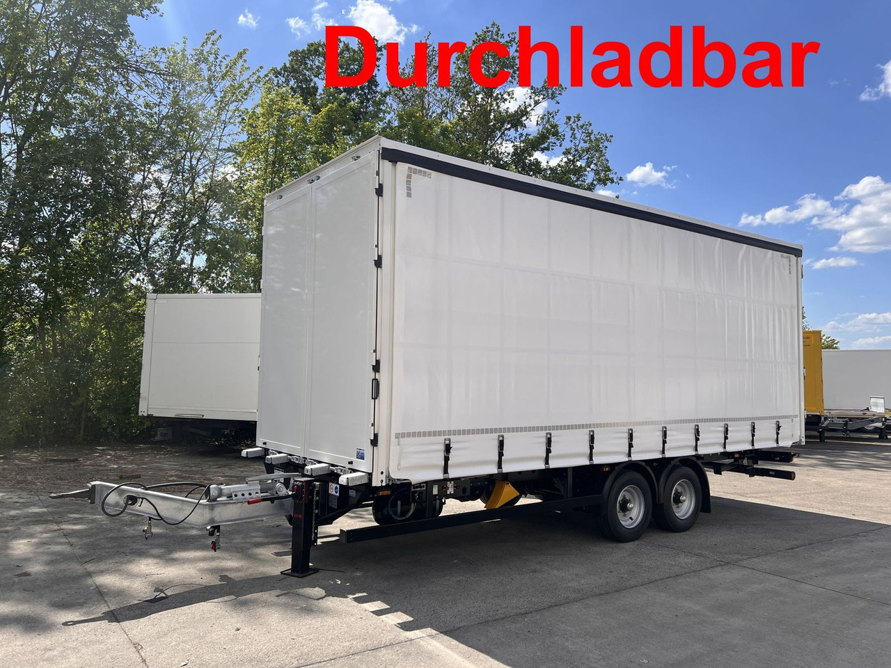 Möslein NEUER Tandem- Planenanhänger Durchladbar - Тентований причіп: фото 1 Möslein NEUER Tandem- Planenanhänger Durchladbar - Тентований причіп: фото 1