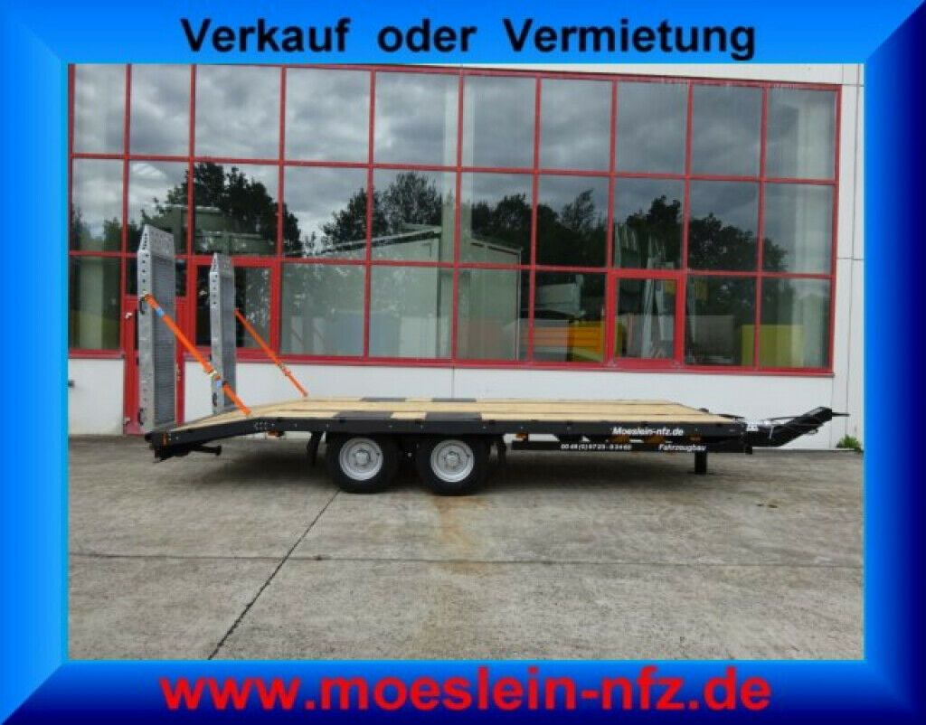 Möslein Neuer Tandemtieflader 13 t GG - Низькорамна платформа причіп: фото 1 Möslein Neuer Tandemtieflader 13 t GG - Низькорамна платформа причіп: фото 1