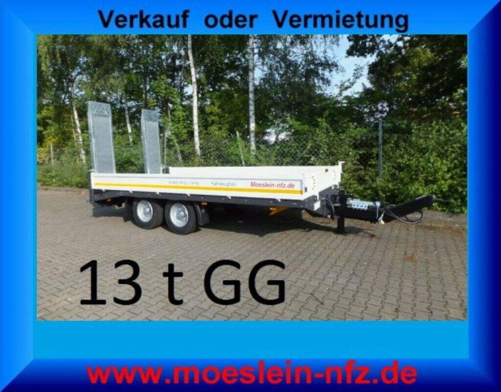 Möslein Neuer Tandemtieflader 13 t GG - Низькорамна платформа причіп: фото 2 Möslein Neuer Tandemtieflader 13 t GG - Низькорамна платформа причіп: фото 2