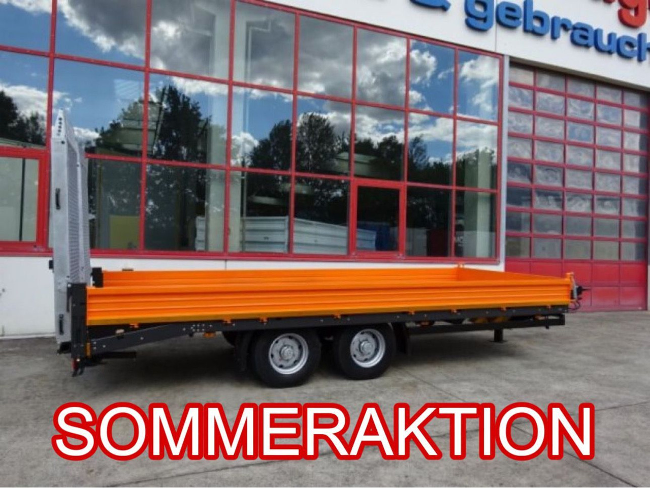 Möslein Neuer Tandemtieflader 13 t GG - Низькорамна платформа причіп: фото 1 Möslein Neuer Tandemtieflader 13 t GG - Низькорамна платформа причіп: фото 1