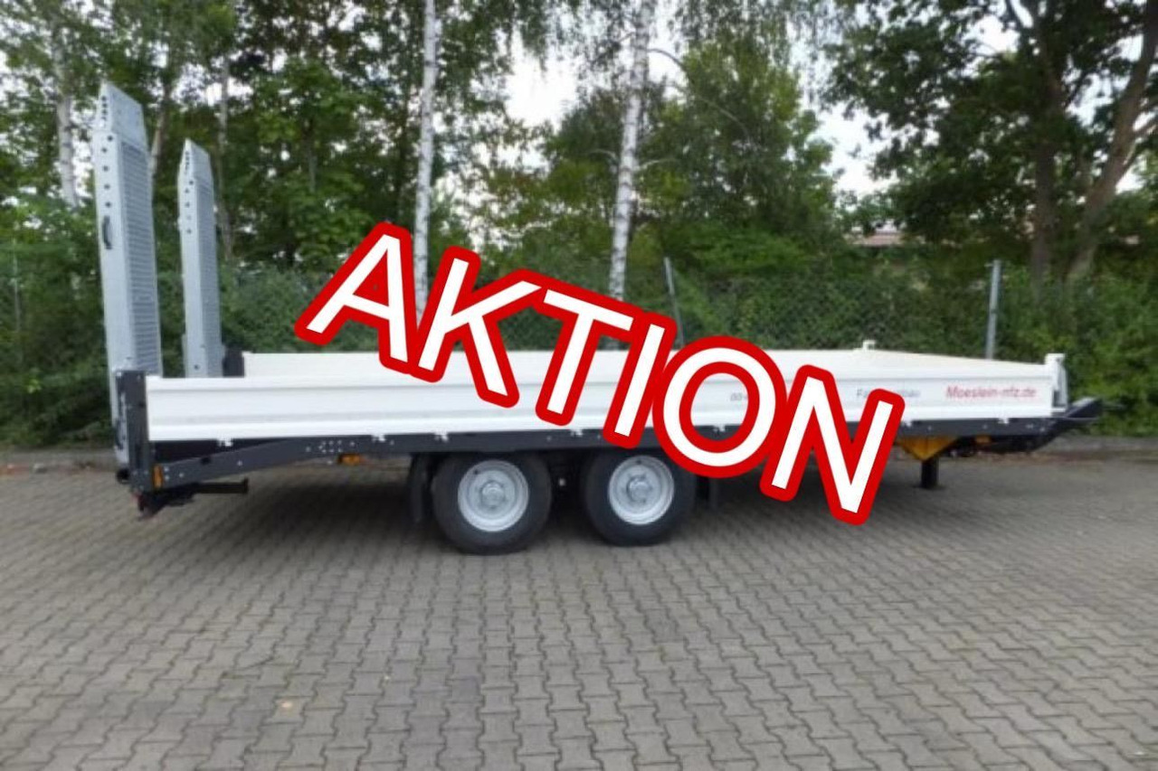 Möslein Neuer Tandemtieflader mit Breiten Rampen - Низькорамна платформа причіп: фото 1 Möslein Neuer Tandemtieflader mit Breiten Rampen - Низькорамна платформа причіп: фото 1