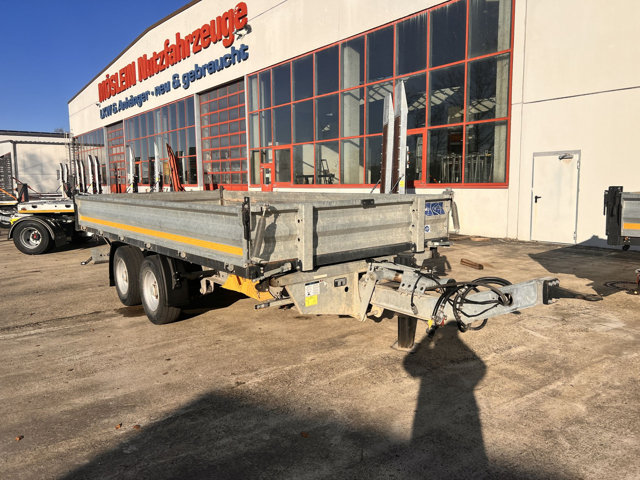 Möslein TDS 13 Schwebheim 13 t Tandemkipper- Tieflader - Самоскид причіп: фото 3 Möslein TDS 13 Schwebheim 13 t Tandemkipper- Tieflader - Самоскид причіп: фото 3