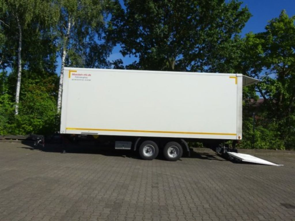 Möslein TKO 105 Schwebheim Tandemkoffer, Ladebordwand + Durchladbar - Закритий кузов причіп: фото 2 Möslein TKO 105 Schwebheim Tandemkoffer, Ladebordwand + Durchladbar - Закритий кузов причіп: фото 2