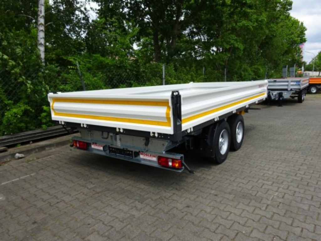 Новий Самоскид причіп Möslein TTD 13 Weiß 13 t Tandem 3- Seitenkipper Tieflader-- Neufahrzeug --: фото 6 Новий Самоскид причіп Möslein TTD 13 Weiß 13 t Tandem 3- Seitenkipper Tieflader-- Neufahrzeug --: фото 6