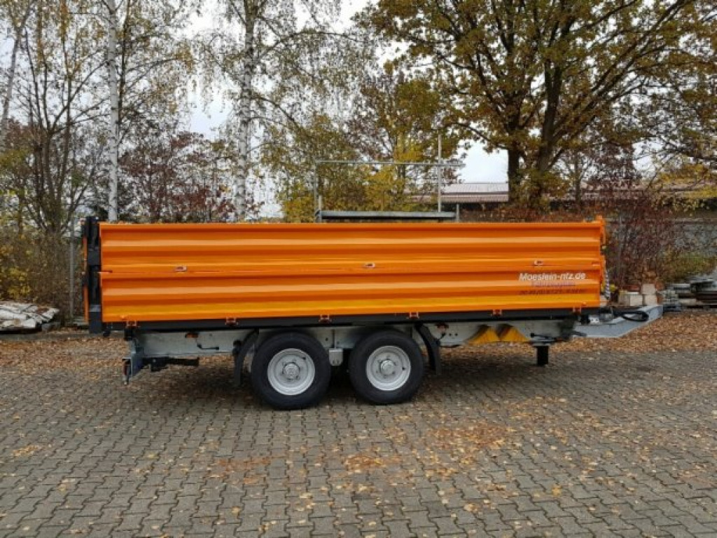 Möslein TTD13- BA Orange 13 t Tandem Kipper Tiefladermit Bordwand- Aufsatz-- Neufahrzeug -- - Самоскид причіп: фото 1 Möslein TTD13- BA Orange 13 t Tandem Kipper Tiefladermit Bordwand- Aufsatz-- Neufahrzeug -- - Самоскид причіп: фото 1