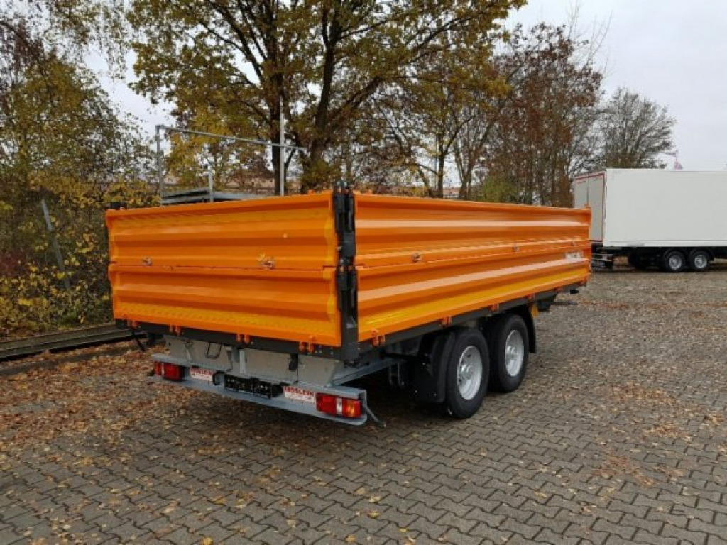 Möslein TTD13- BA Orange 13 t Tandem Kipper Tiefladermit Bordwand- Aufsatz-- Neufahrzeug -- - Самоскид причіп: фото 4 Möslein TTD13- BA Orange 13 t Tandem Kipper Tiefladermit Bordwand- Aufsatz-- Neufahrzeug -- - Самоскид причіп: фото 4
