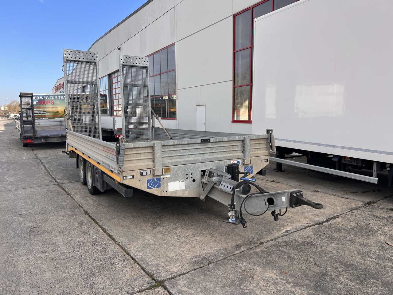 Möslein TTS 11 Schwebheim Tandemtieflader, Breite Rampen, Wenig Benutzt - Низькорамна платформа причіп: фото 5 Möslein TTS 11 Schwebheim Tandemtieflader, Breite Rampen, Wenig Benutzt - Низькорамна платформа причіп: фото 5