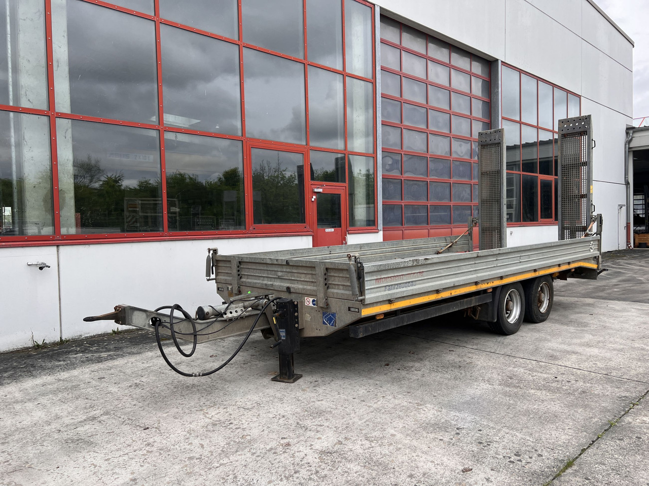 Möslein TTS 13 Schwebheim 13 t Tandemtieflader - Низькорамна платформа причіп: фото 3 Möslein TTS 13 Schwebheim 13 t Tandemtieflader - Низькорамна платформа причіп: фото 3