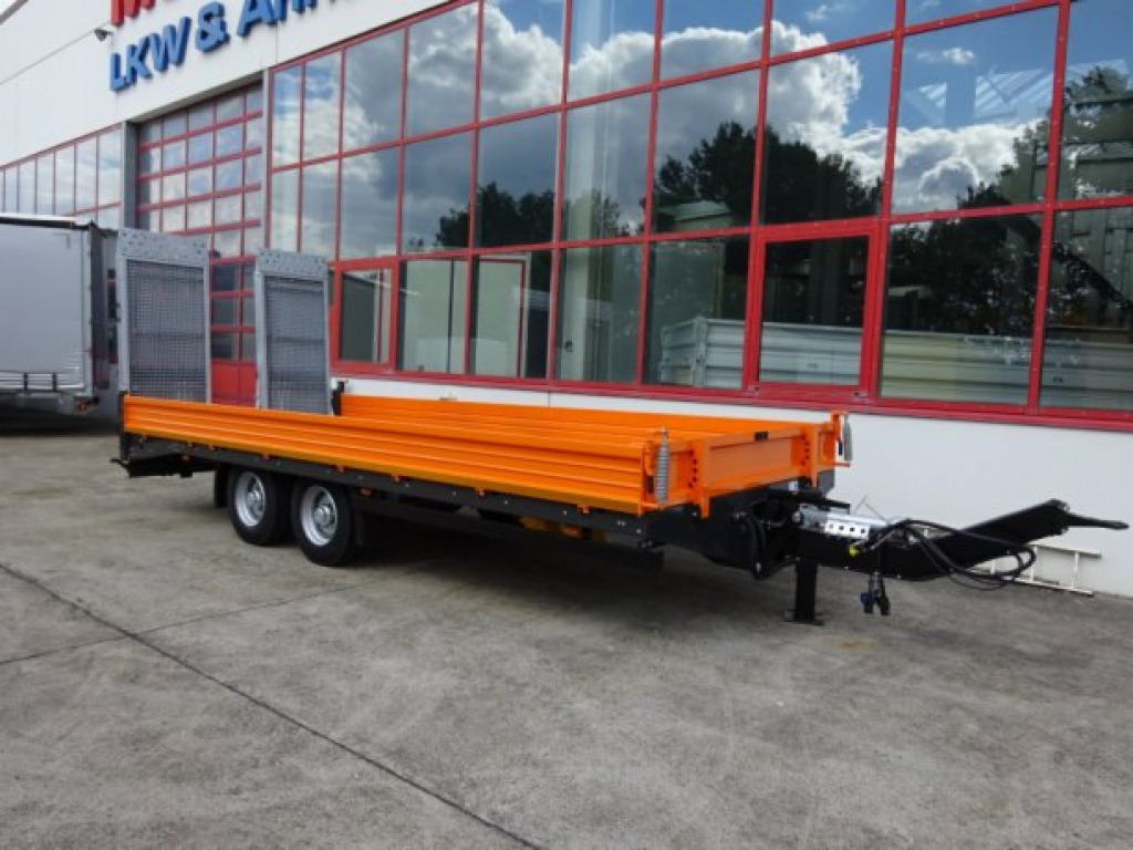 Möslein TTT 11-6,2 BR Orange Tandemtieflader mit breiten RampenNeufahrzeug - Низькорамна платформа причіп: фото 2 Möslein TTT 11-6,2 BR Orange Tandemtieflader mit breiten RampenNeufahrzeug - Низькорамна платформа причіп: фото 2