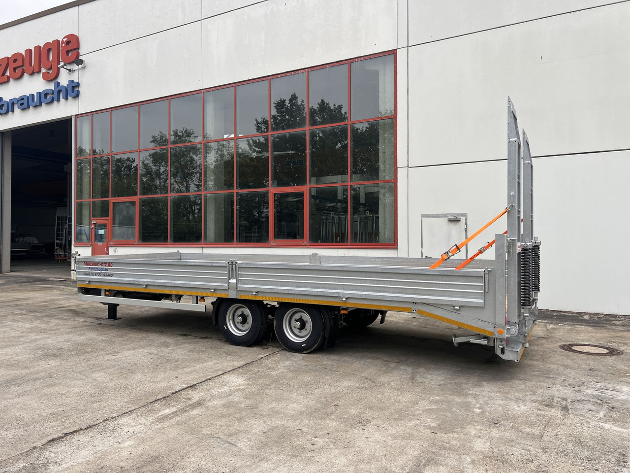 Möslein TTT 11- 7,28 Neuer Tandemtieflader, 7,28 m Ladefläche - Низькорамна платформа причіп: фото 5 Möslein TTT 11- 7,28 Neuer Tandemtieflader, 7,28 m Ladefläche - Низькорамна платформа причіп: фото 5