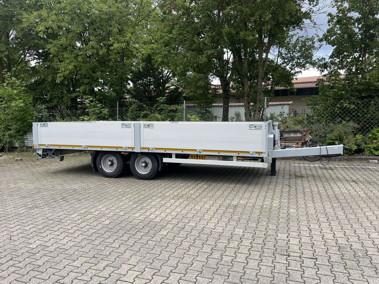 Бортовий причіп/ Платформа Möslein  Tandem- Pritschenanhänger- Tieflader: фото 10