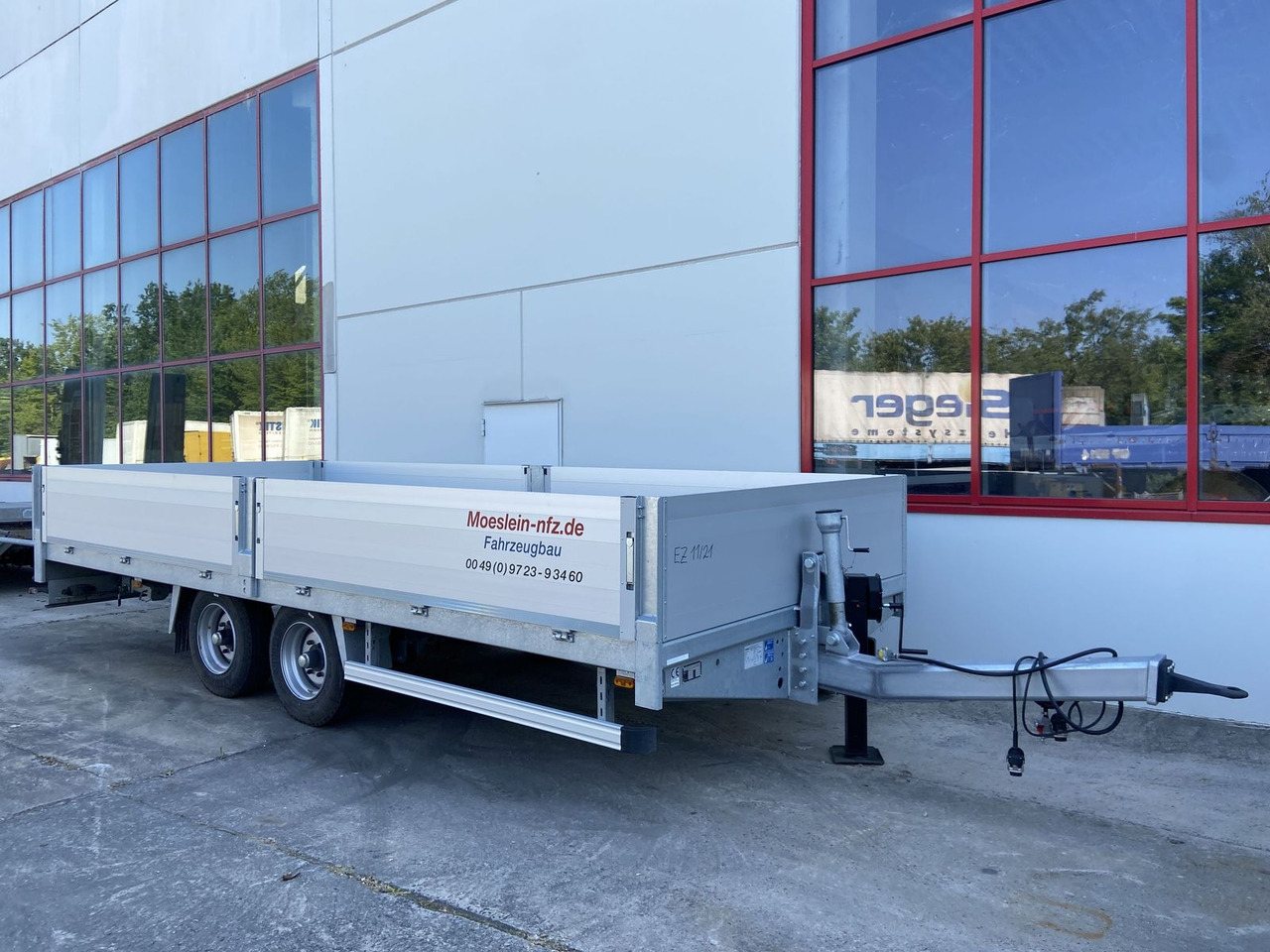 Möslein Tandem- Pritschenanhänger, neuwertig - Бортовий причіп/ Платформа: фото 2 Möslein Tandem- Pritschenanhänger, neuwertig - Бортовий причіп/ Платформа: фото 2