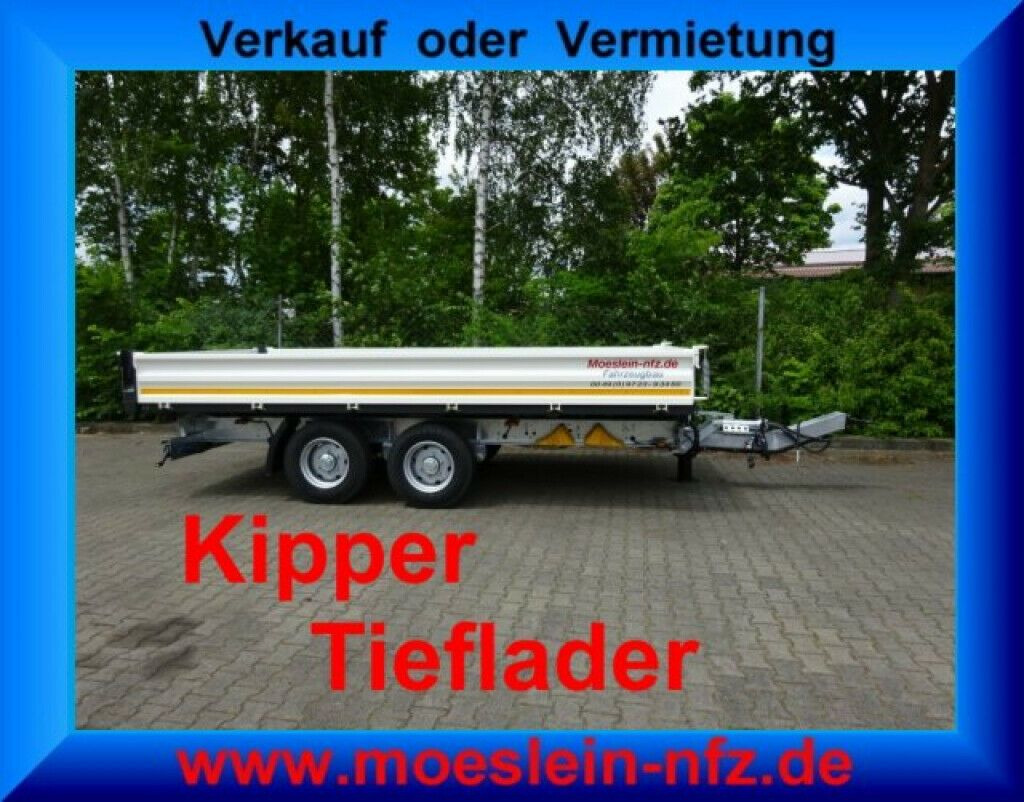 Möslein neuer Tandem 3- Seitenkipper Tieflader-- Neufah - Самоскид причіп: фото 2 Möslein neuer Tandem 3- Seitenkipper Tieflader-- Neufah - Самоскид причіп: фото 2