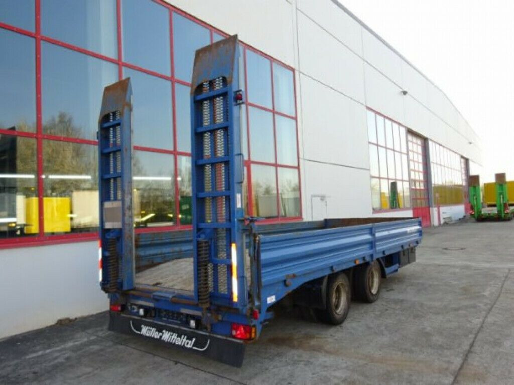 Müller-Mitteltal 18 t GG Tandemtieflader - Низькорамна платформа причіп: фото 3 Müller-Mitteltal 18 t GG Tandemtieflader - Низькорамна платформа причіп: фото 3