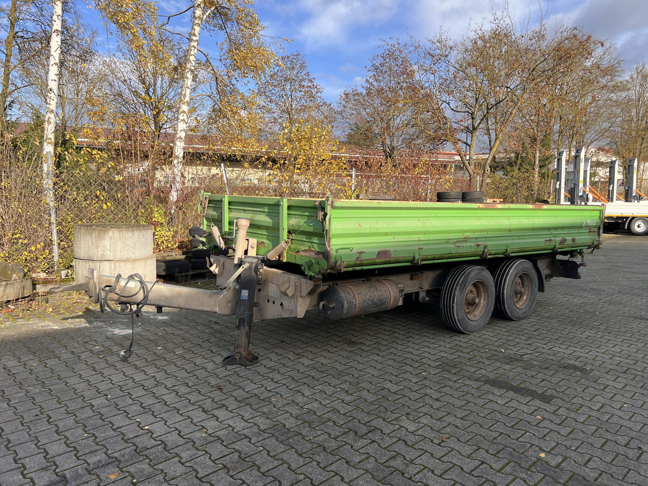 TK Tandemkipper- Tieflader - Самоскид причіп: фото 2 TK Tandemkipper- Tieflader - Самоскид причіп: фото 2