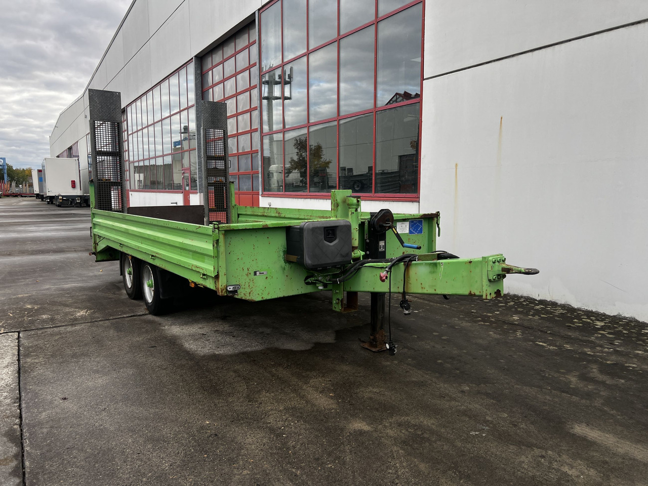 Tt Tandemtieflader - Низькорамна платформа причіп: фото 2 Tt Tandemtieflader - Низькорамна платформа причіп: фото 2