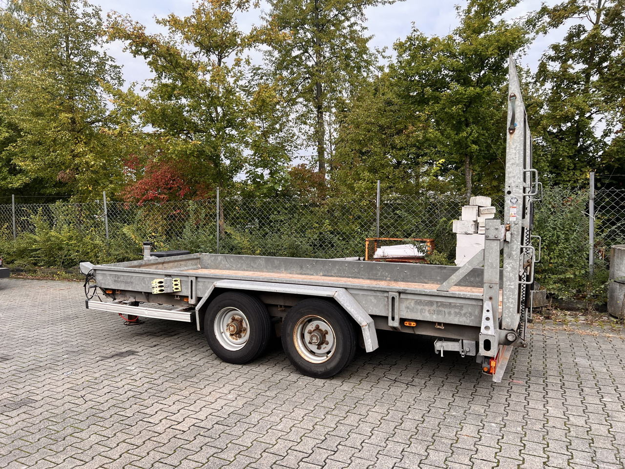 Tt Tandemtieflader - Низькорамна платформа причіп: фото 3 Tt Tandemtieflader - Низькорамна платформа причіп: фото 3