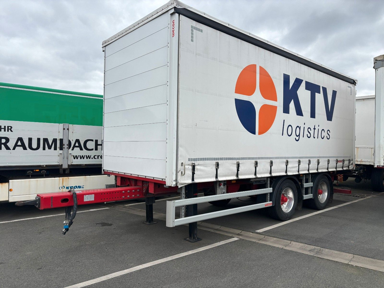 Wecon Tandem Anhänger Plane APZ 218 - Тентований причіп: фото 2 Wecon Tandem Anhänger Plane APZ 218 - Тентований причіп: фото 2