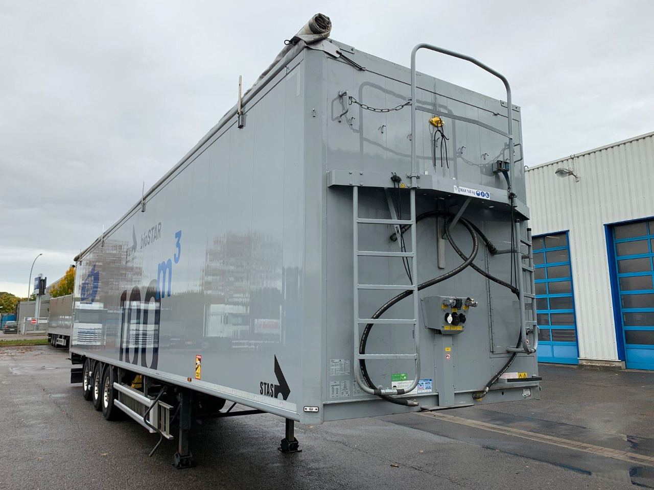 Stas bioSTAR ca 100 cbm 14,9 m Innenlänge - З рухомою підлогою напівпричіп: фото 4 Stas bioSTAR ca 100 cbm 14,9 m Innenlänge - З рухомою підлогою напівпричіп: фото 4