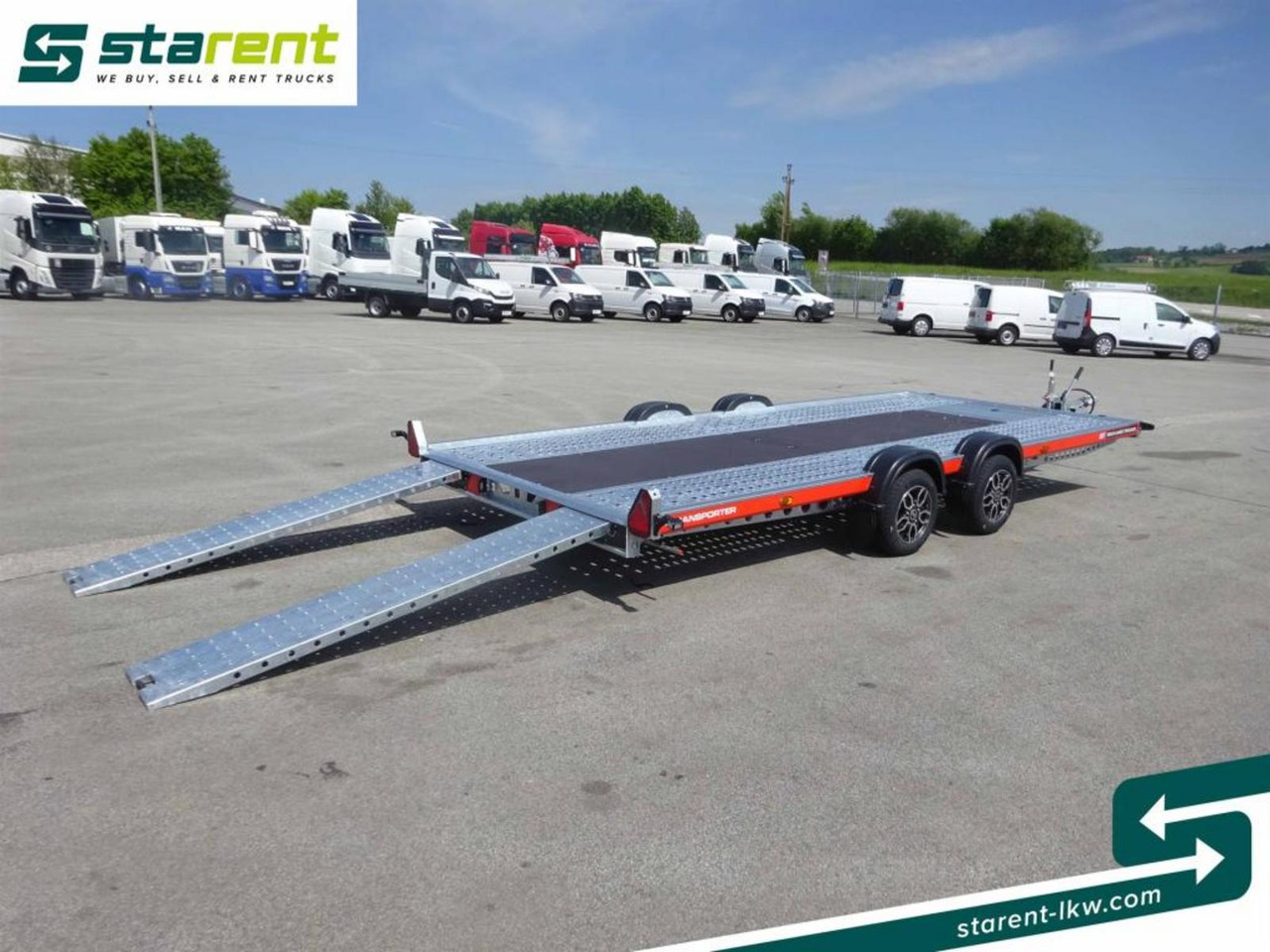 Новий Автовоз причіп Brian James Trailers A-Transporter Rampen Alufelgen: фото 10 Новий Автовоз причіп Brian James Trailers A-Transporter Rampen Alufelgen: фото 10