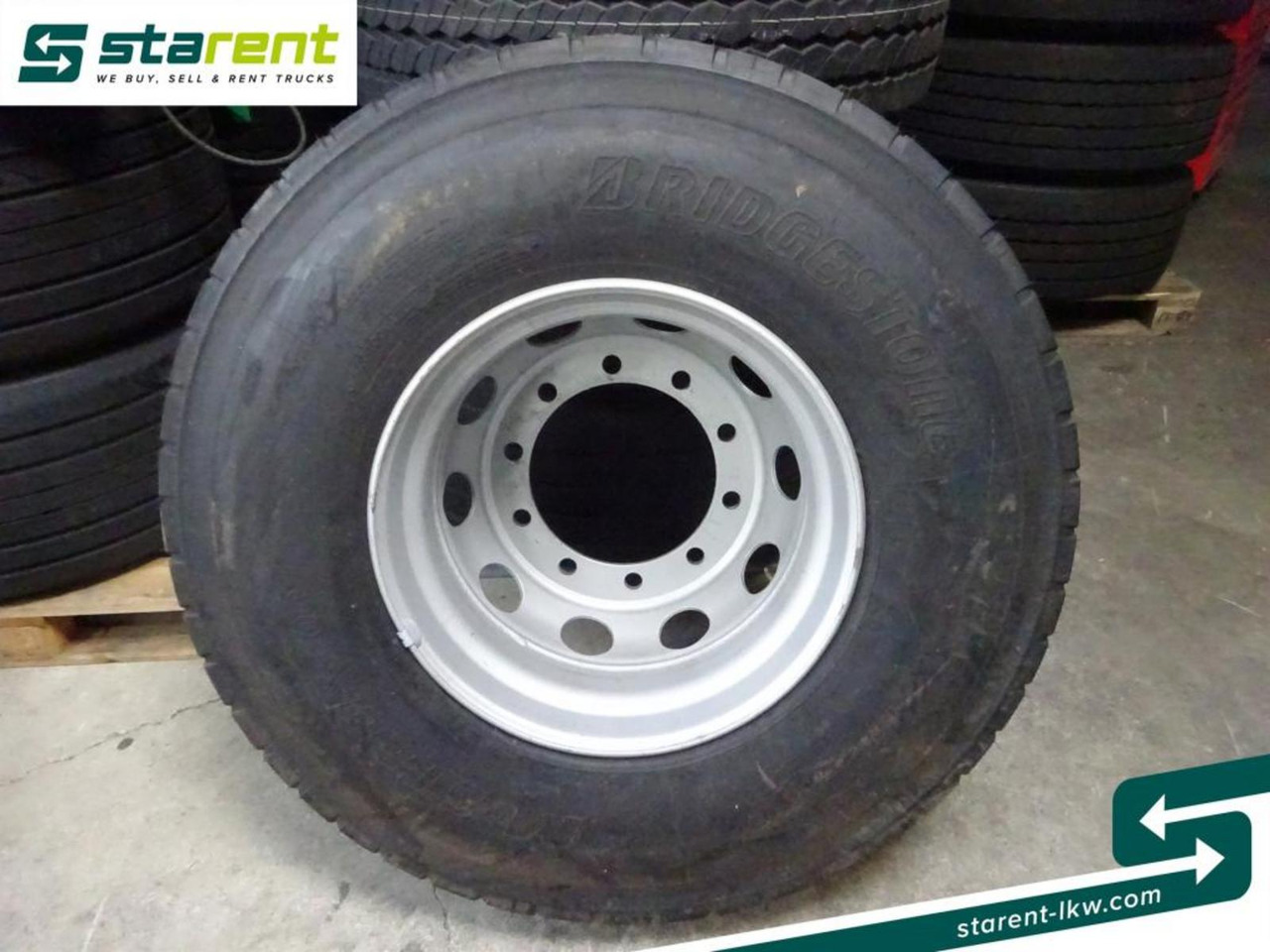 Bridgestone M-Steer 001, 13 R22,5 mit Felge *NEU* - Колесо в категорії Вантажівки: фото 3 Bridgestone M-Steer 001, 13 R22,5 mit Felge *NEU* - Колесо в категорії Вантажівки: фото 3