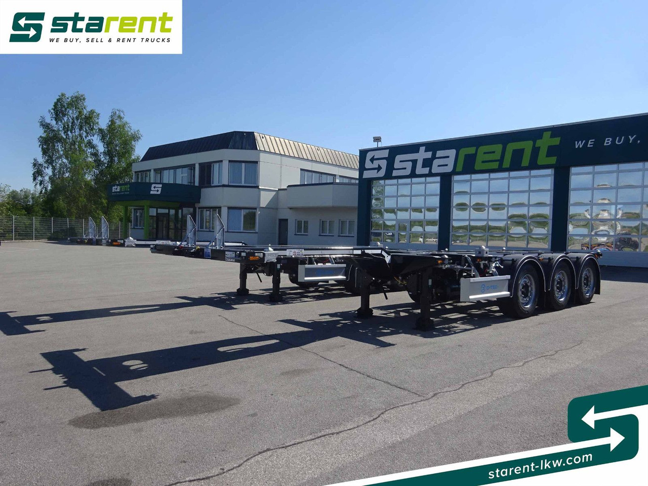 D-TEC Flexitrailer LS Containerchassis ADR, Liftachse - Контейнеровоз/ Змінний кузов напівпричіп: фото 1 D-TEC Flexitrailer LS Containerchassis ADR, Liftachse - Контейнеровоз/ Змінний кузов напівпричіп: фото 1