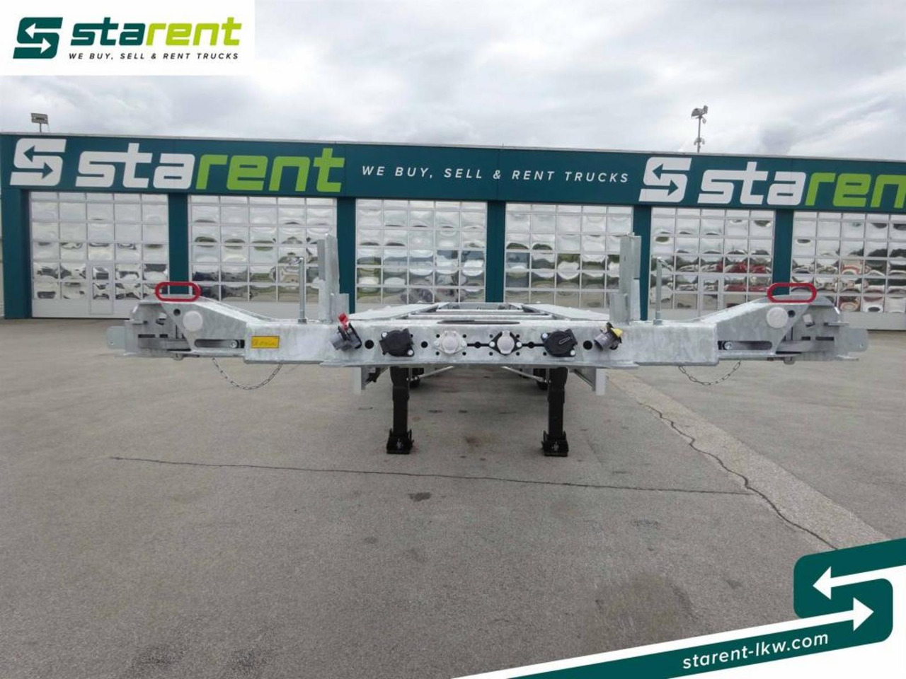 Fliegl Containerchassis ADR 1x20/2x20/1x30/1x40/1x45 - Шасі напівпричіп: фото 2 Fliegl Containerchassis ADR 1x20/2x20/1x30/1x40/1x45 - Шасі напівпричіп: фото 2