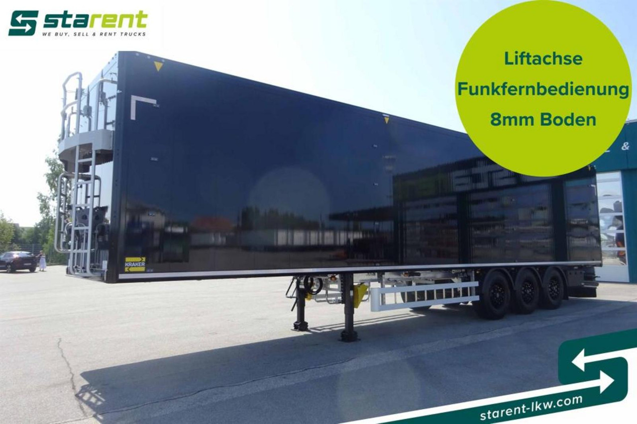 Kraker 8mm 92m³ BPW-Achsen Funk. Verzinkt Liftachse - З рухомою підлогою напівпричіп: фото 1 Kraker 8mm 92m³ BPW-Achsen Funk. Verzinkt Liftachse - З рухомою підлогою напівпричіп: фото 1