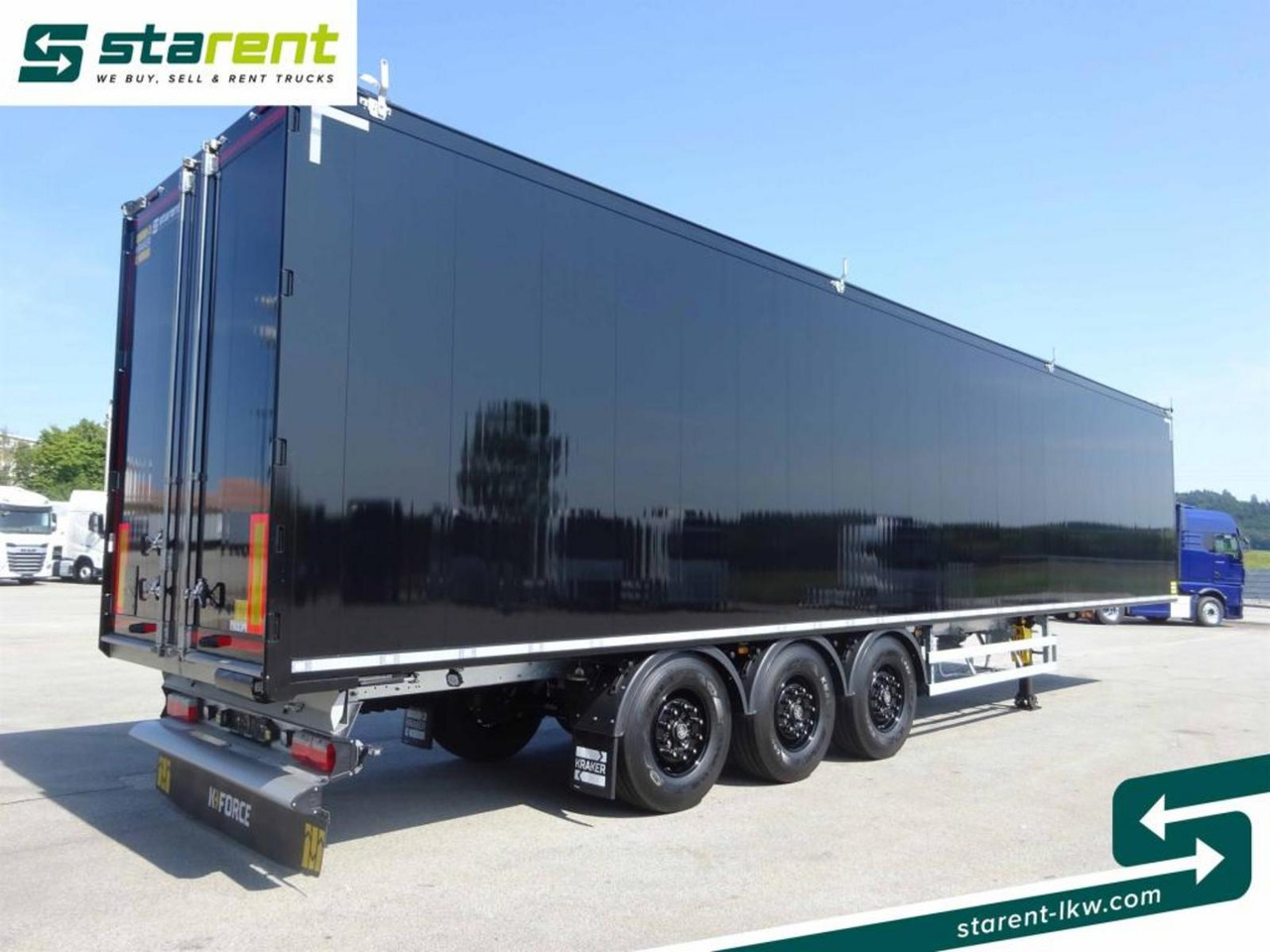 Kraker 8mm 92m³ BPW-Achsen Funk. Verzinkt Liftachse - З рухомою підлогою напівпричіп: фото 5 Kraker 8mm 92m³ BPW-Achsen Funk. Verzinkt Liftachse - З рухомою підлогою напівпричіп: фото 5