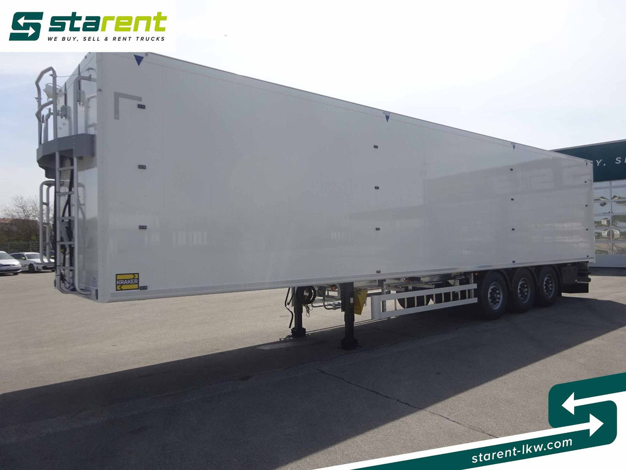 Kraker CF-Z 200ZL, 92 m³, Funkfernbedienung, BPW-Achsen - З рухомою підлогою напівпричіп: фото 1 Kraker CF-Z 200ZL, 92 m³, Funkfernbedienung, BPW-Achsen - З рухомою підлогою напівпричіп: фото 1