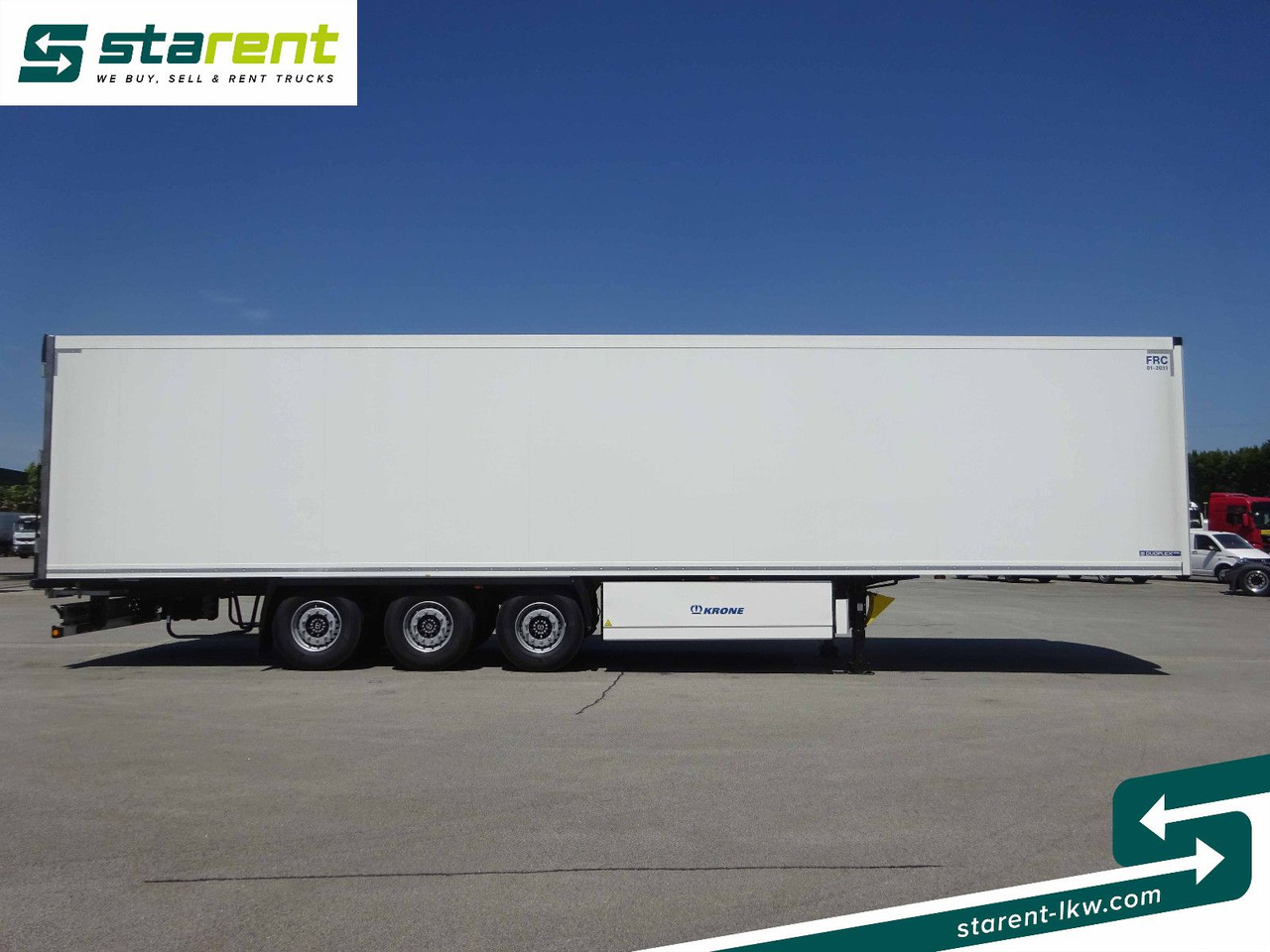 Krone Thermotrailer Carrier Vector 1550, Zurrleisten - Рефрижератор напівпричіп: фото 4 Krone Thermotrailer Carrier Vector 1550, Zurrleisten - Рефрижератор напівпричіп: фото 4