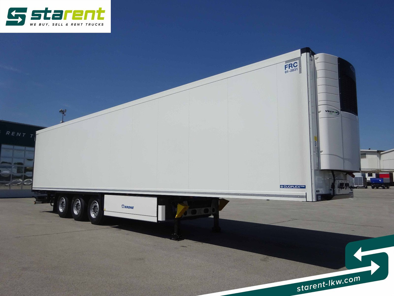 Krone Thermotrailer Carrier Vector 1550, Zurrleisten - Рефрижератор напівпричіп: фото 3 Krone Thermotrailer Carrier Vector 1550, Zurrleisten - Рефрижератор напівпричіп: фото 3