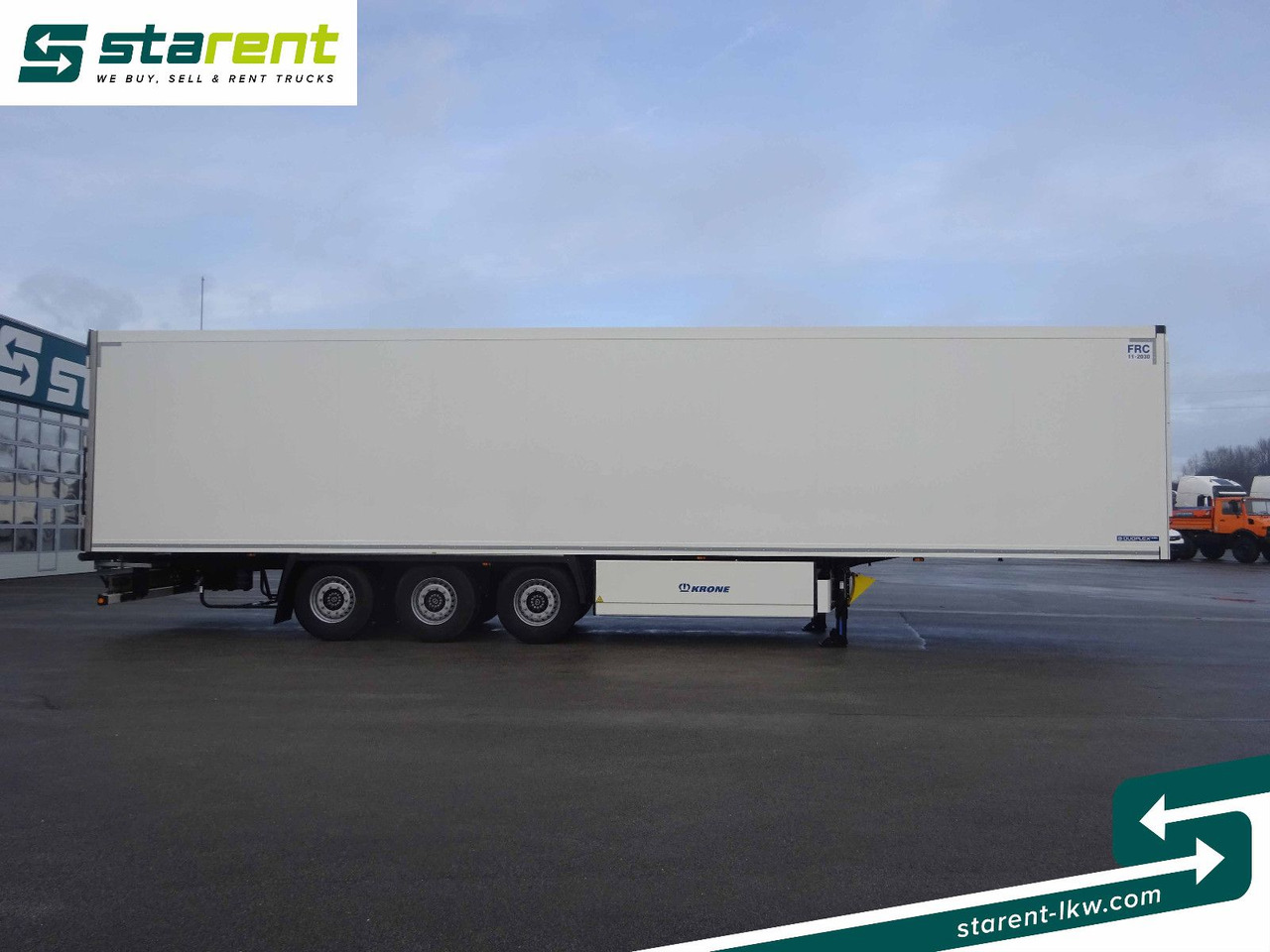 Krone Tiefkühler TK SLXi300 Doppelstock Blumenbreit - Закритий кузов напівпричіп: фото 4 Krone Tiefkühler TK SLXi300 Doppelstock Blumenbreit - Закритий кузов напівпричіп: фото 4