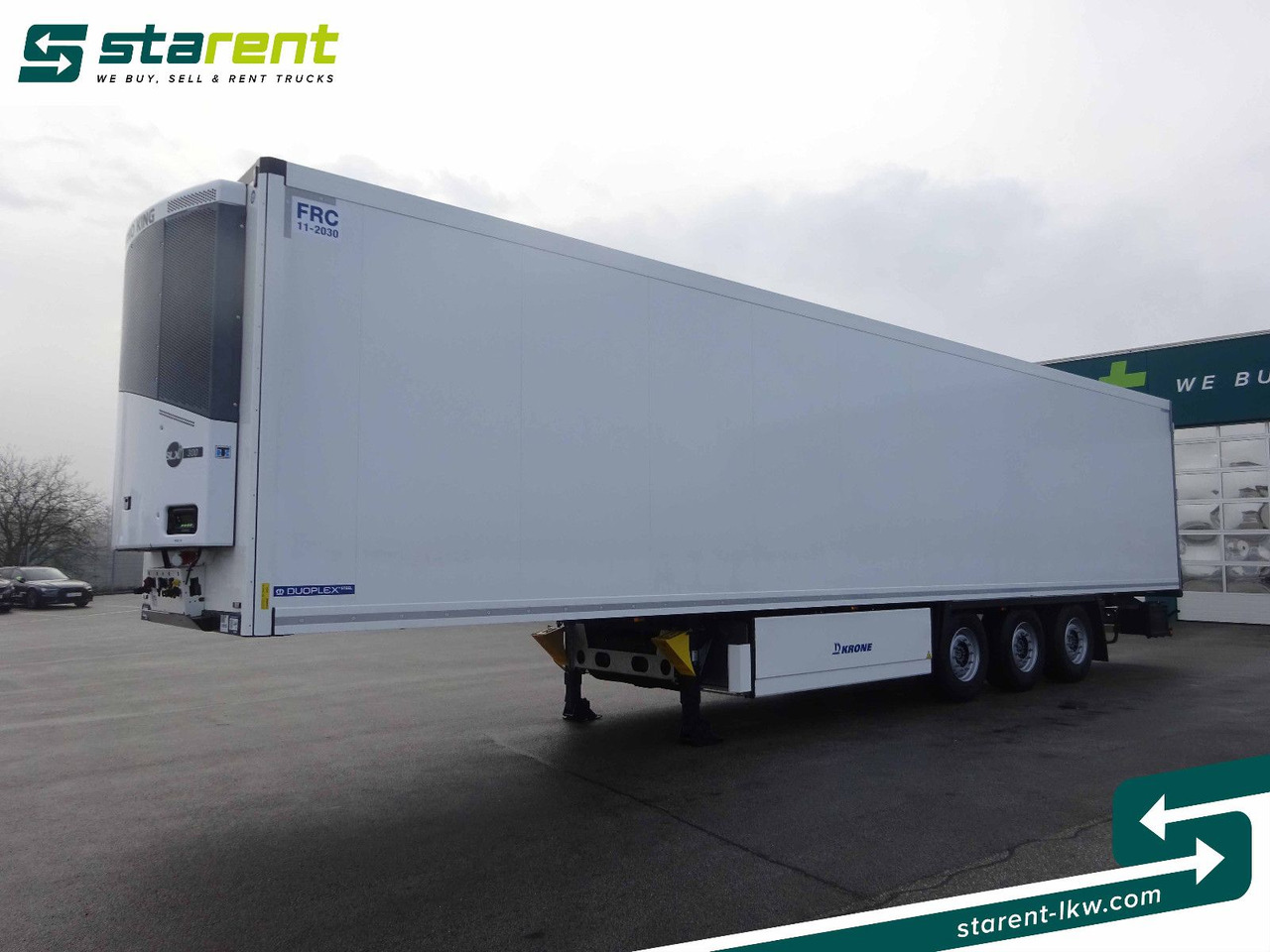 Krone Tiefkühler TK SLXi300 Doppelstock Blumenbreit - Закритий кузов напівпричіп: фото 1 Krone Tiefkühler TK SLXi300 Doppelstock Blumenbreit - Закритий кузов напівпричіп: фото 1