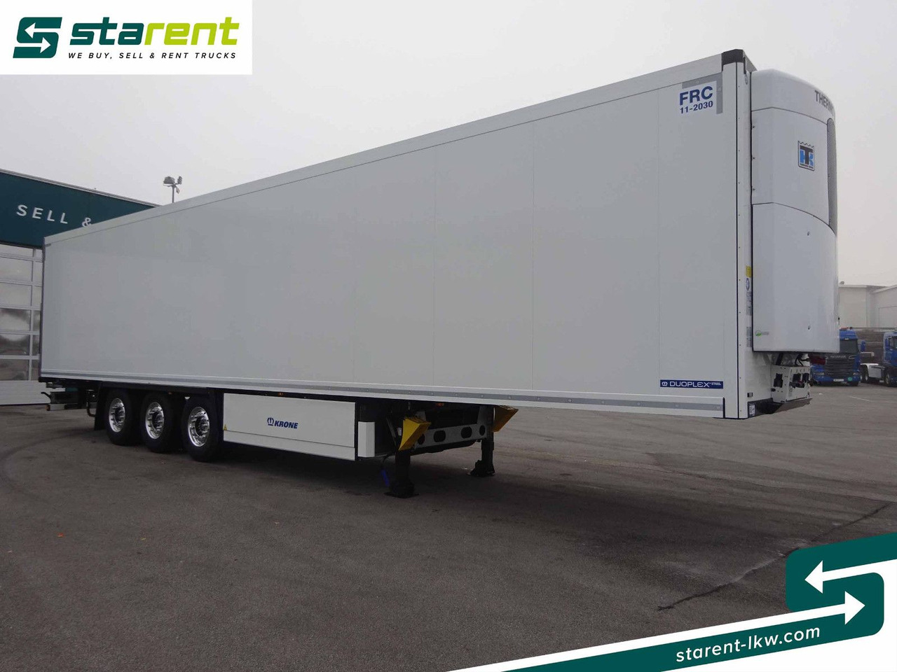 Krone Tiefkühler TK SLXi300 Doppelstock Blumenbreit - Закритий кузов напівпричіп: фото 3 Krone Tiefkühler TK SLXi300 Doppelstock Blumenbreit - Закритий кузов напівпричіп: фото 3