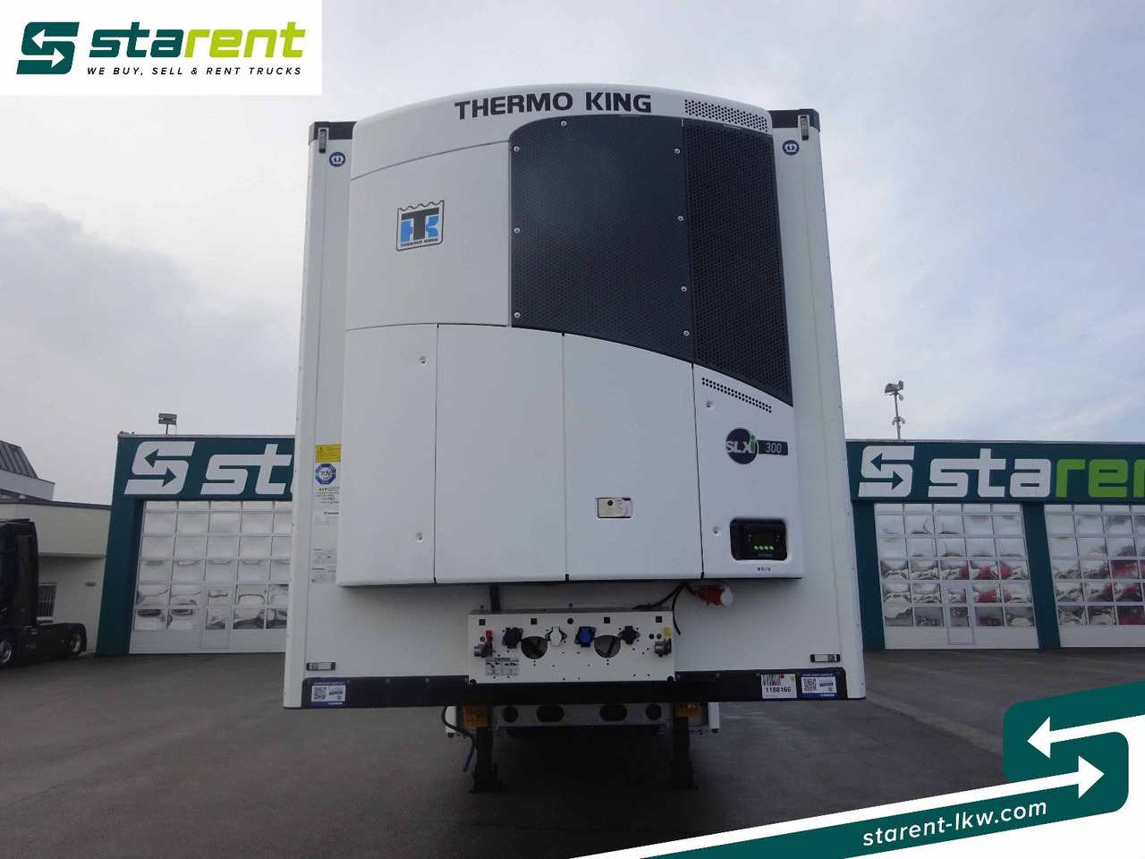 Krone Tiefkühler TK SLXi300 Doppelstock Blumenbreit - Закритий кузов напівпричіп: фото 2 Krone Tiefkühler TK SLXi300 Doppelstock Blumenbreit - Закритий кузов напівпричіп: фото 2