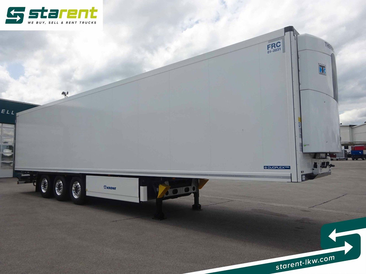 Krone Tiefkühler TK SLXi300 Doppelstock Blumenbreit - Закритий кузов напівпричіп: фото 3 Krone Tiefkühler TK SLXi300 Doppelstock Blumenbreit - Закритий кузов напівпричіп: фото 3