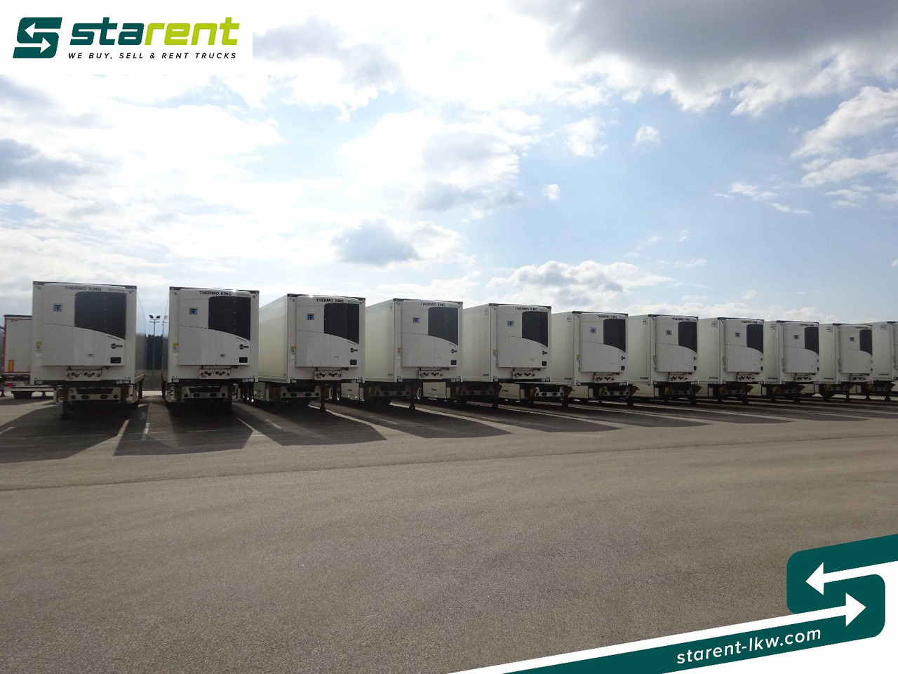 Krone Tiefkühler TK SLXi300 Doppelstock Blumenbreit - Рефрижератор напівпричіп: фото 2 Krone Tiefkühler TK SLXi300 Doppelstock Blumenbreit - Рефрижератор напівпричіп: фото 2