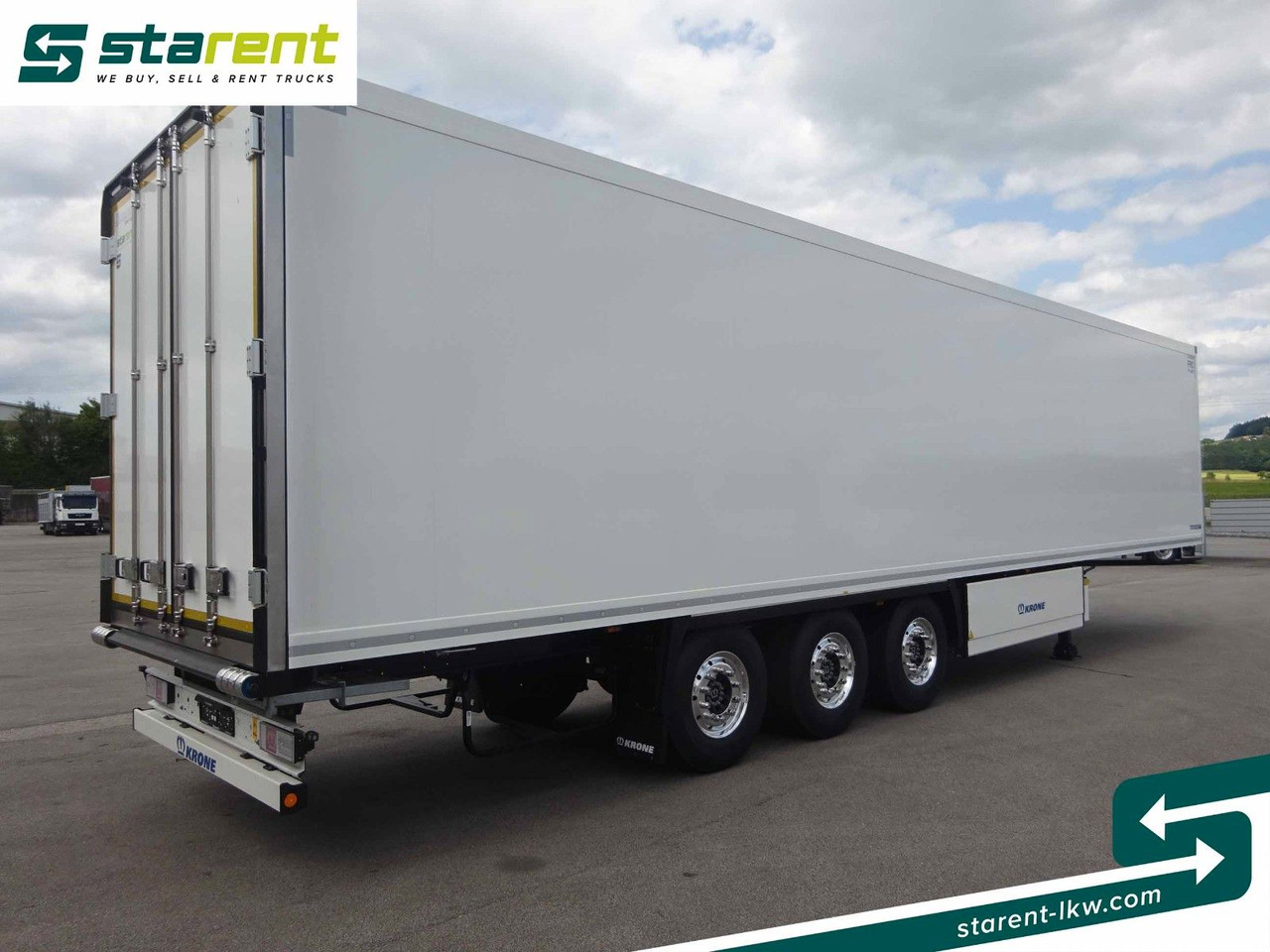 Krone Tiefkühler TK SLXi300 Doppelstock Blumenbreit - Закритий кузов напівпричіп: фото 5 Krone Tiefkühler TK SLXi300 Doppelstock Blumenbreit - Закритий кузов напівпричіп: фото 5