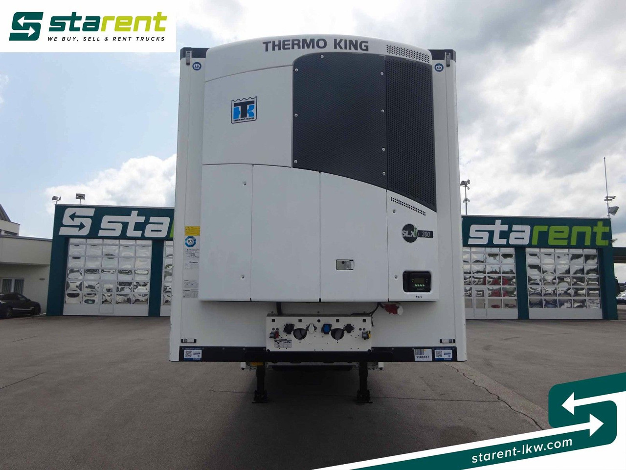 Krone Tiefkühler TK SLXi300 Doppelstock Blumenbreit - Закритий кузов напівпричіп: фото 2 Krone Tiefkühler TK SLXi300 Doppelstock Blumenbreit - Закритий кузов напівпричіп: фото 2