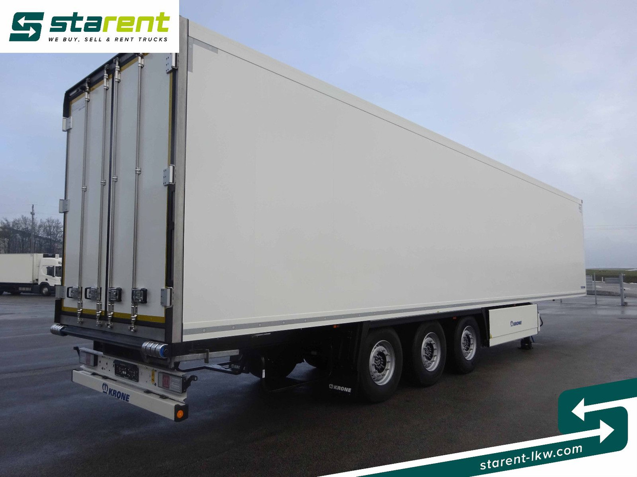 Krone Tiefkühler TK SLXi300 Doppelstock Blumenbreit - Закритий кузов напівпричіп: фото 5 Krone Tiefkühler TK SLXi300 Doppelstock Blumenbreit - Закритий кузов напівпричіп: фото 5