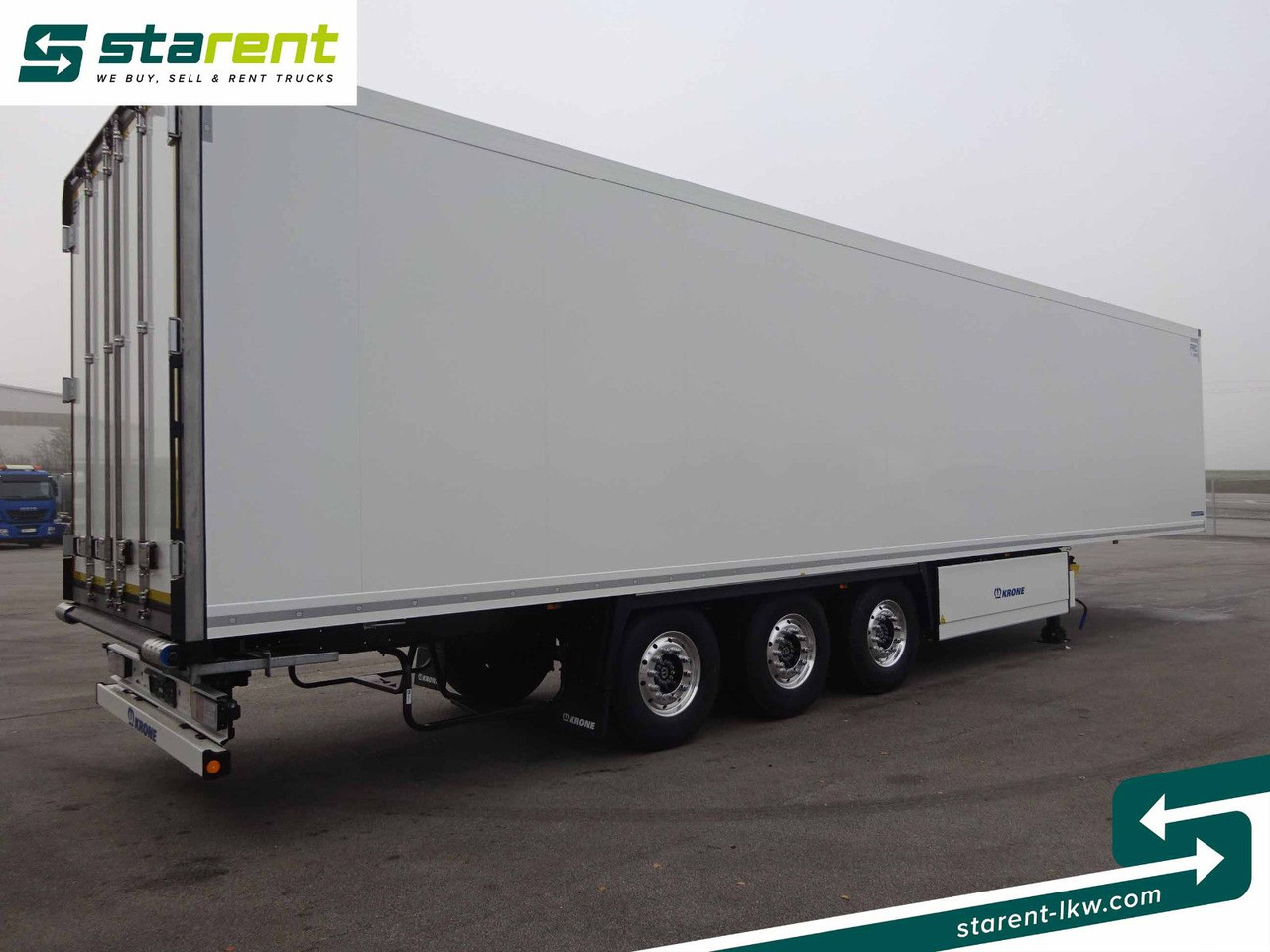 Krone Tiefkühler TK SLXi300 Doppelstock Blumenbreit - Закритий кузов напівпричіп: фото 5 Krone Tiefkühler TK SLXi300 Doppelstock Blumenbreit - Закритий кузов напівпричіп: фото 5