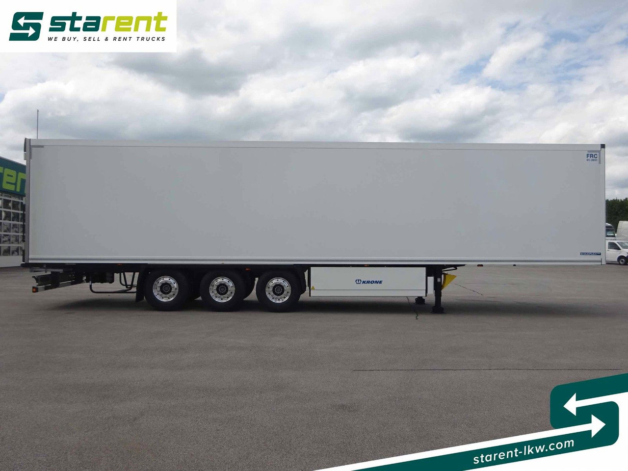 Krone Tiefkühler TK SLXi300 Doppelstock Blumenbreit - Закритий кузов напівпричіп: фото 4 Krone Tiefkühler TK SLXi300 Doppelstock Blumenbreit - Закритий кузов напівпричіп: фото 4