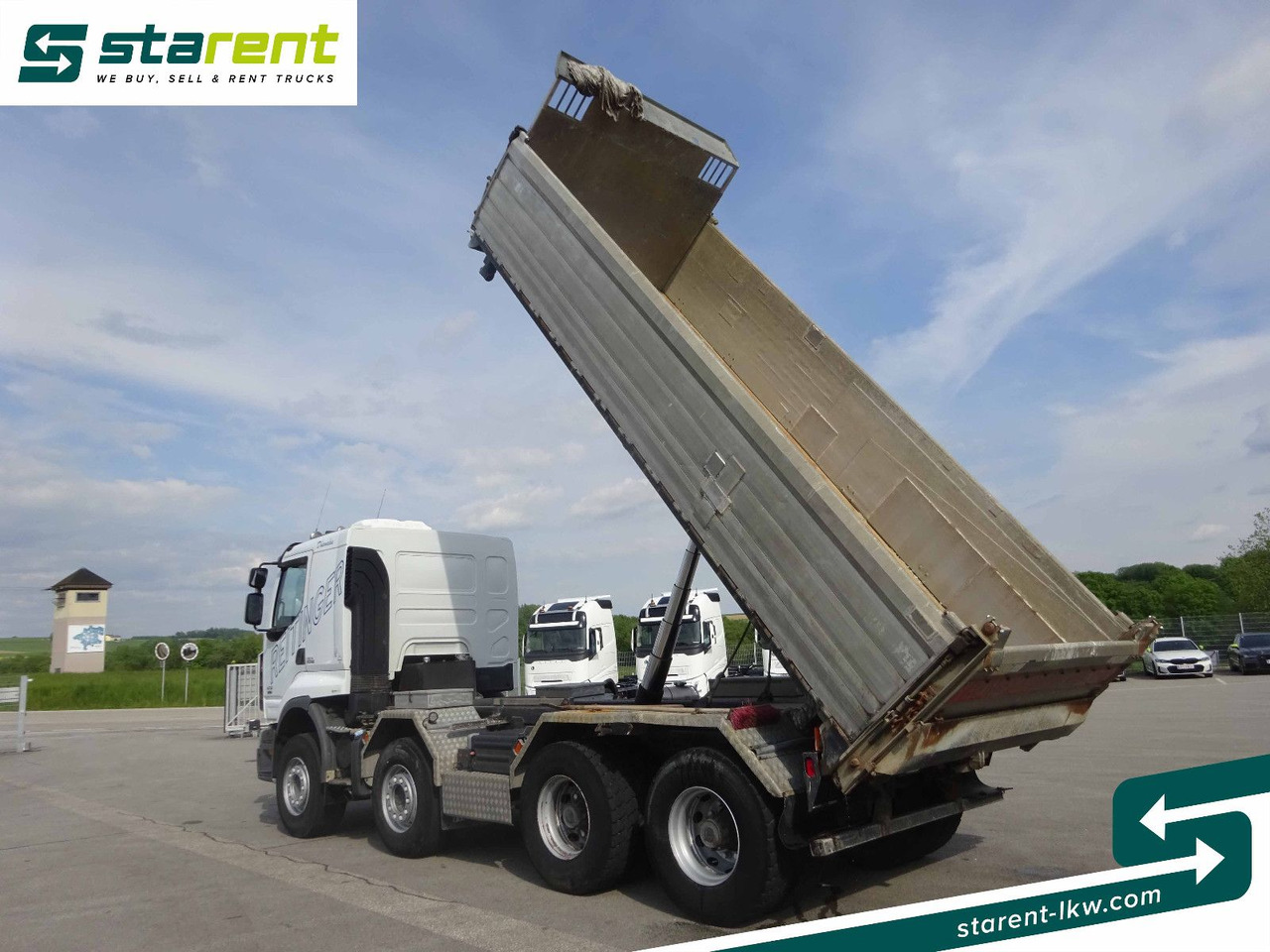 Renault Premium 450 DXi, 8x4, 3 Seitenkipper, Standklima - Самоскид вантажівка: фото 5 Renault Premium 450 DXi, 8x4, 3 Seitenkipper, Standklima - Самоскид вантажівка: фото 5