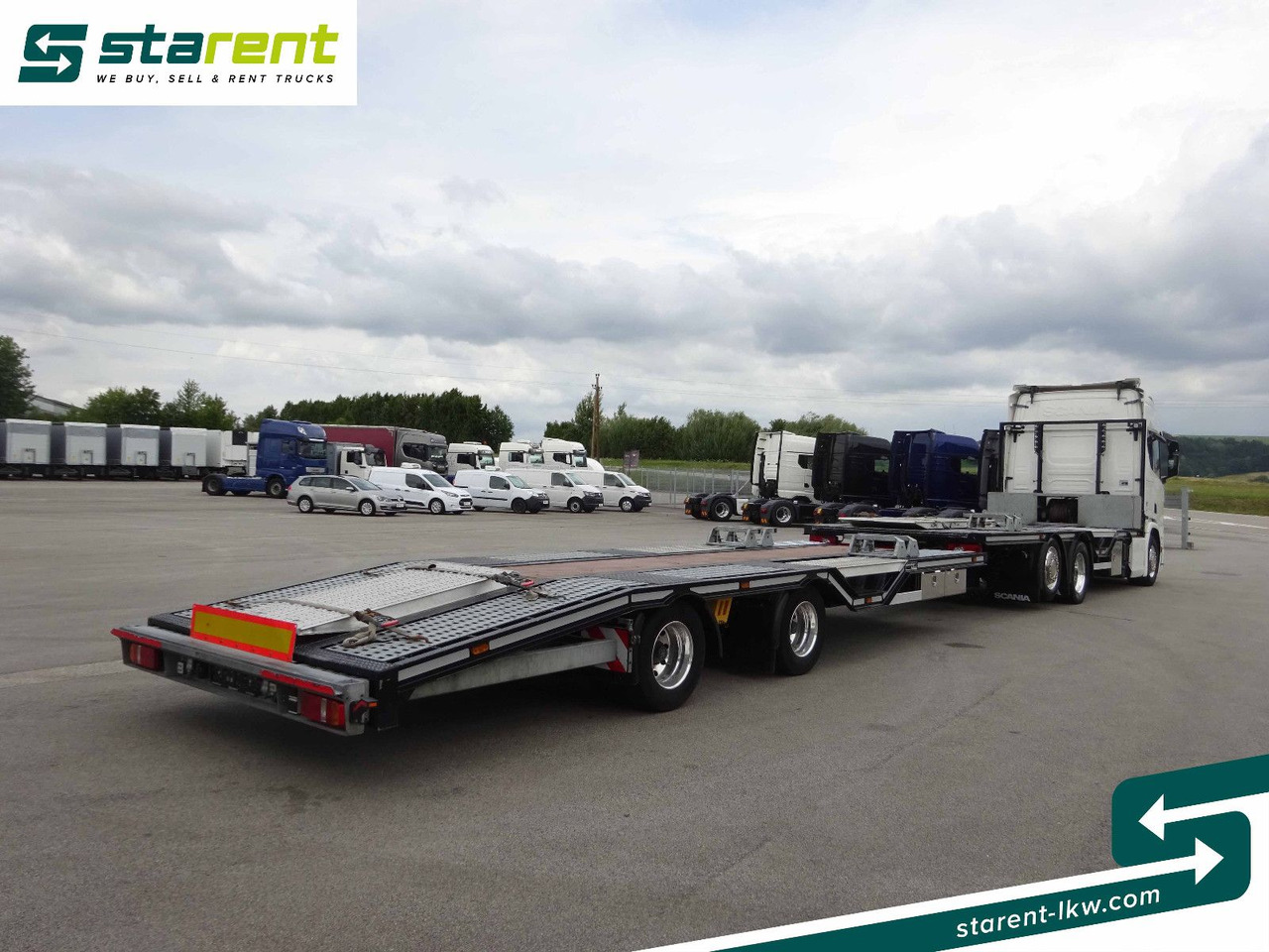 Scania R770 V8 Fahrzeugtransporter + Ziegler Anhänger - Евакуатор: фото 5 Scania R770 V8 Fahrzeugtransporter + Ziegler Anhänger - Евакуатор: фото 5
