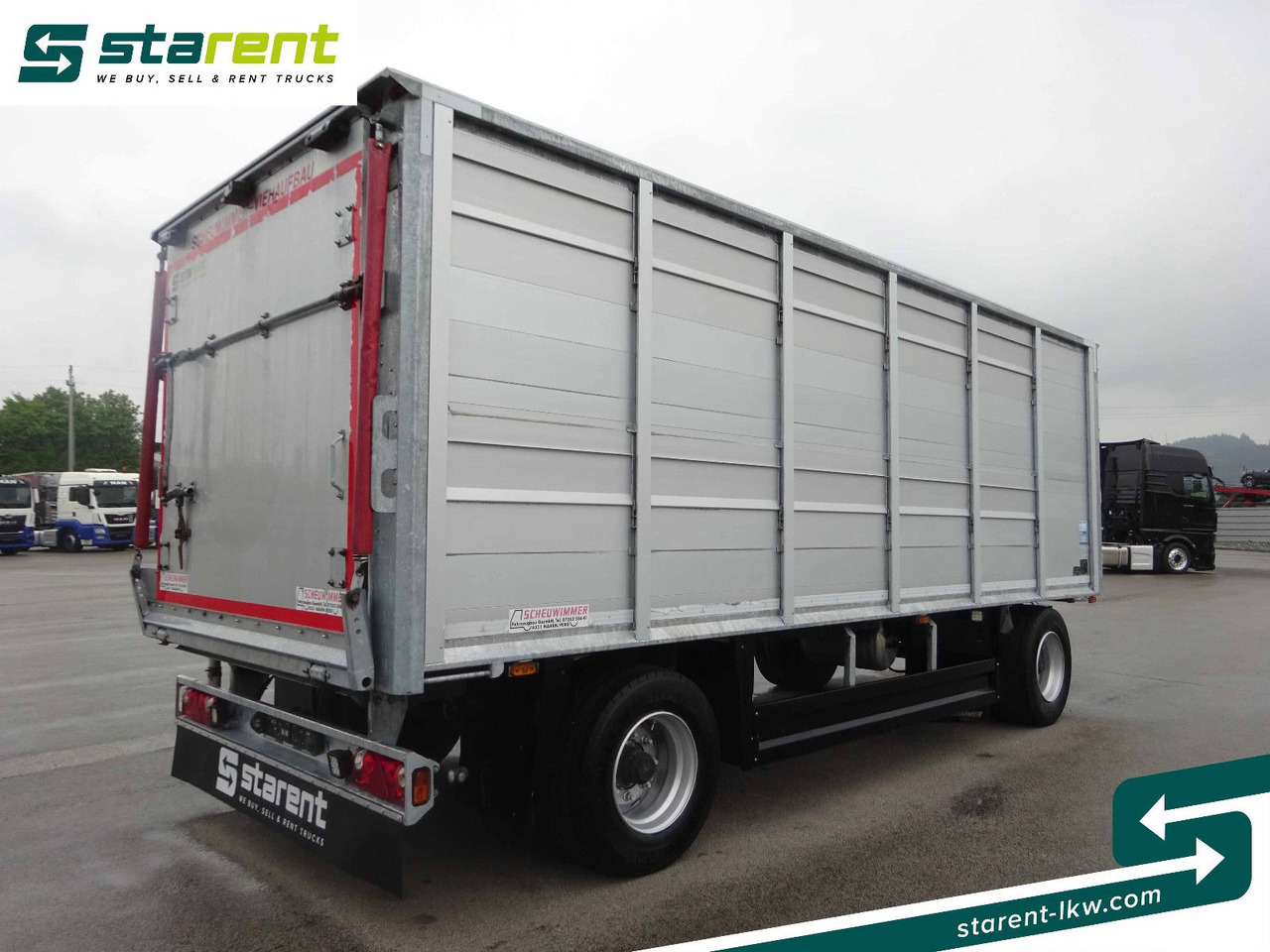 Scheuwimmer 2-Achser, Viehtransport Anhänger - Для перевезення худоби причіп: фото 5 Scheuwimmer 2-Achser, Viehtransport Anhänger - Для перевезення худоби причіп: фото 5