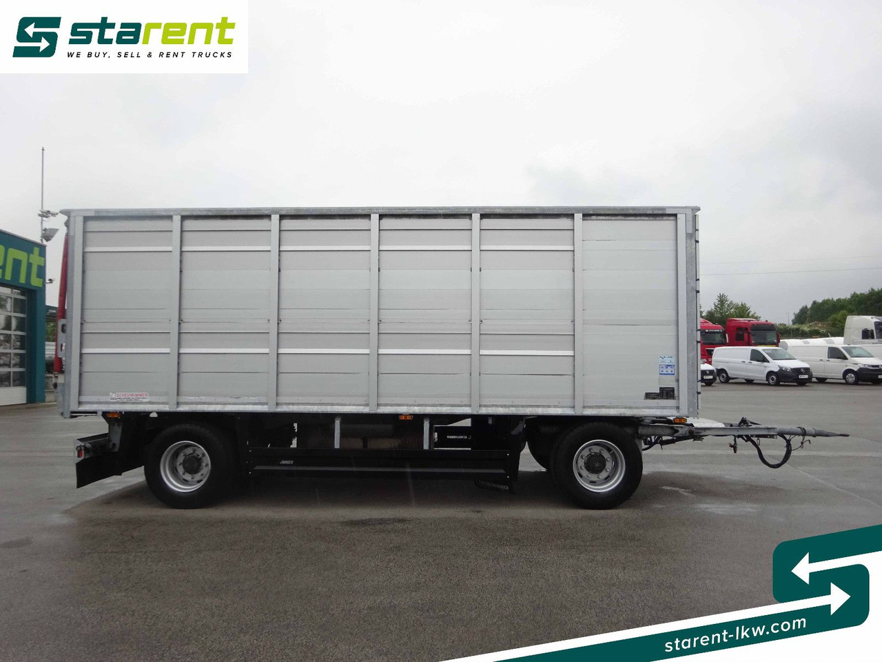 Scheuwimmer 2-Achser, Viehtransport Anhänger - Для перевезення худоби причіп: фото 4 Scheuwimmer 2-Achser, Viehtransport Anhänger - Для перевезення худоби причіп: фото 4