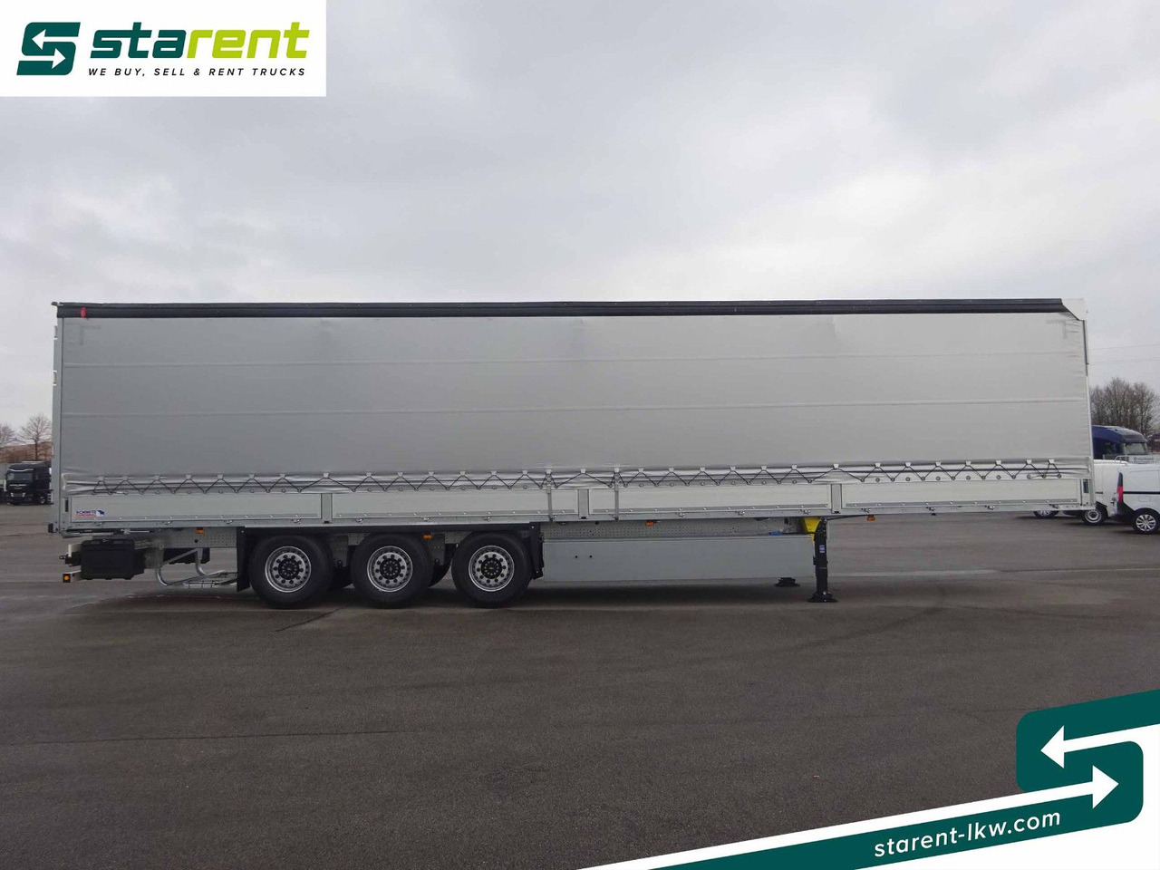 Schmitz Cargobull Tautliner, Bordwand 60cm, Hubdach, Liftachse - Тентований напівпричіп: фото 4 Schmitz Cargobull Tautliner, Bordwand 60cm, Hubdach, Liftachse - Тентований напівпричіп: фото 4