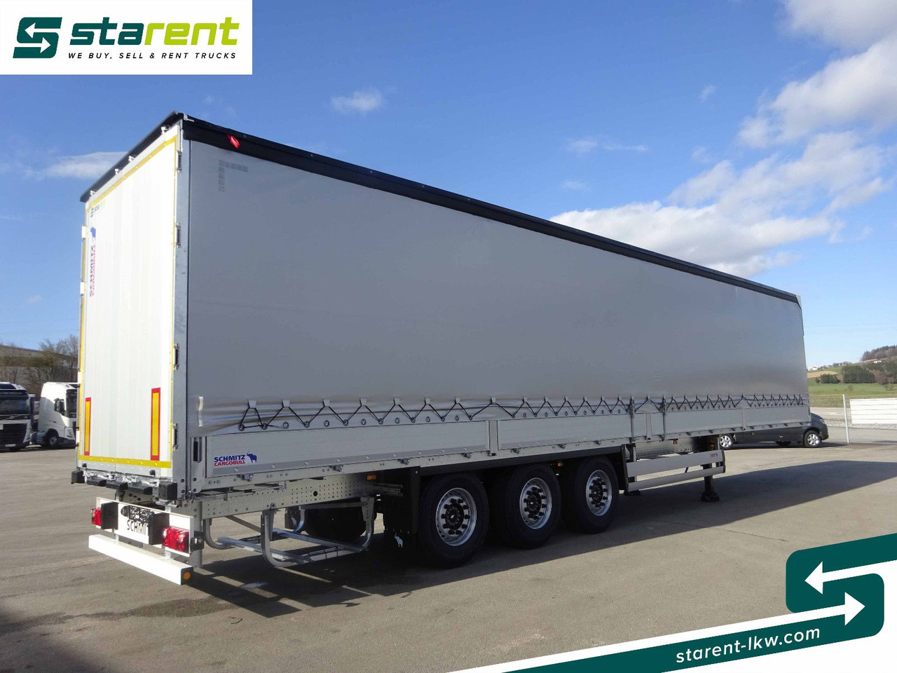 Schmitz Cargobull Tautliner, Bordwand 60cm, Hubdach, Liftachse - Тентований напівпричіп: фото 5 Schmitz Cargobull Tautliner, Bordwand 60cm, Hubdach, Liftachse - Тентований напівпричіп: фото 5
